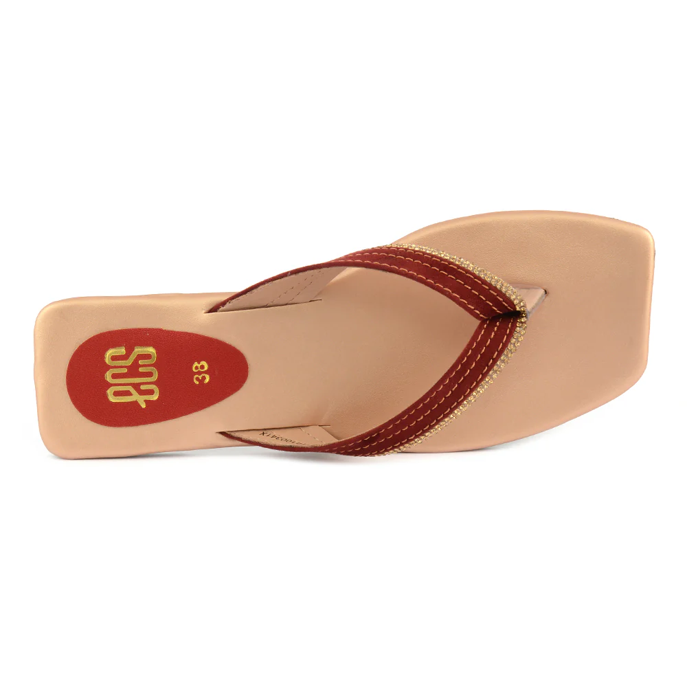 Diamante Worked Chappals - Image 3