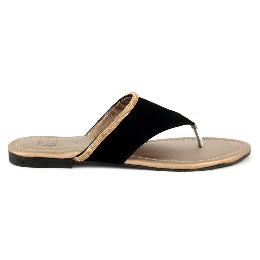 Matte Suede Chappals - Image 2