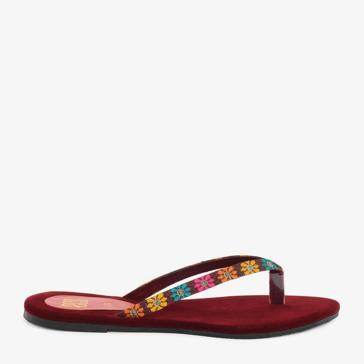 Matte Textile Chappals - Image 10