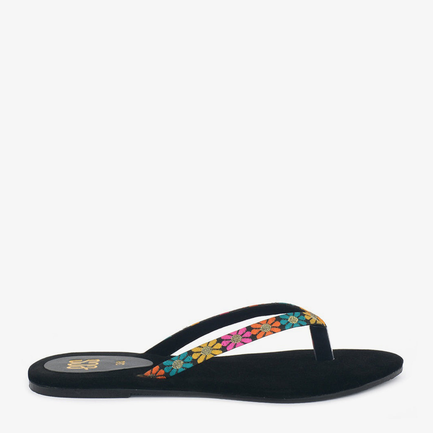 Matte Textile Chappals - Image 2