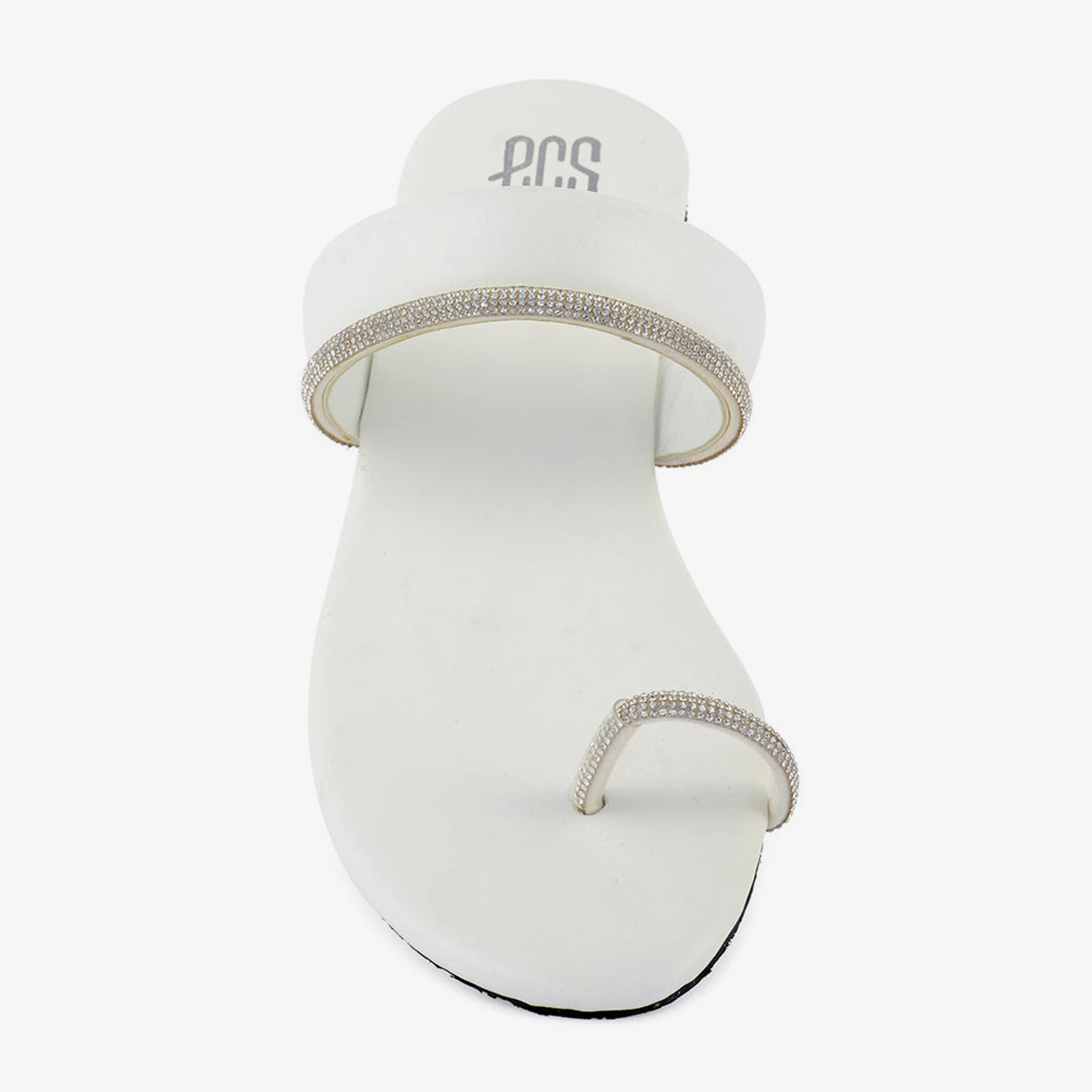 Matte Embellished Chappal - Image 12