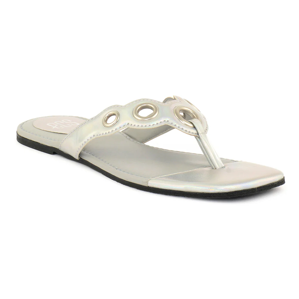 Square Glossy Chappals