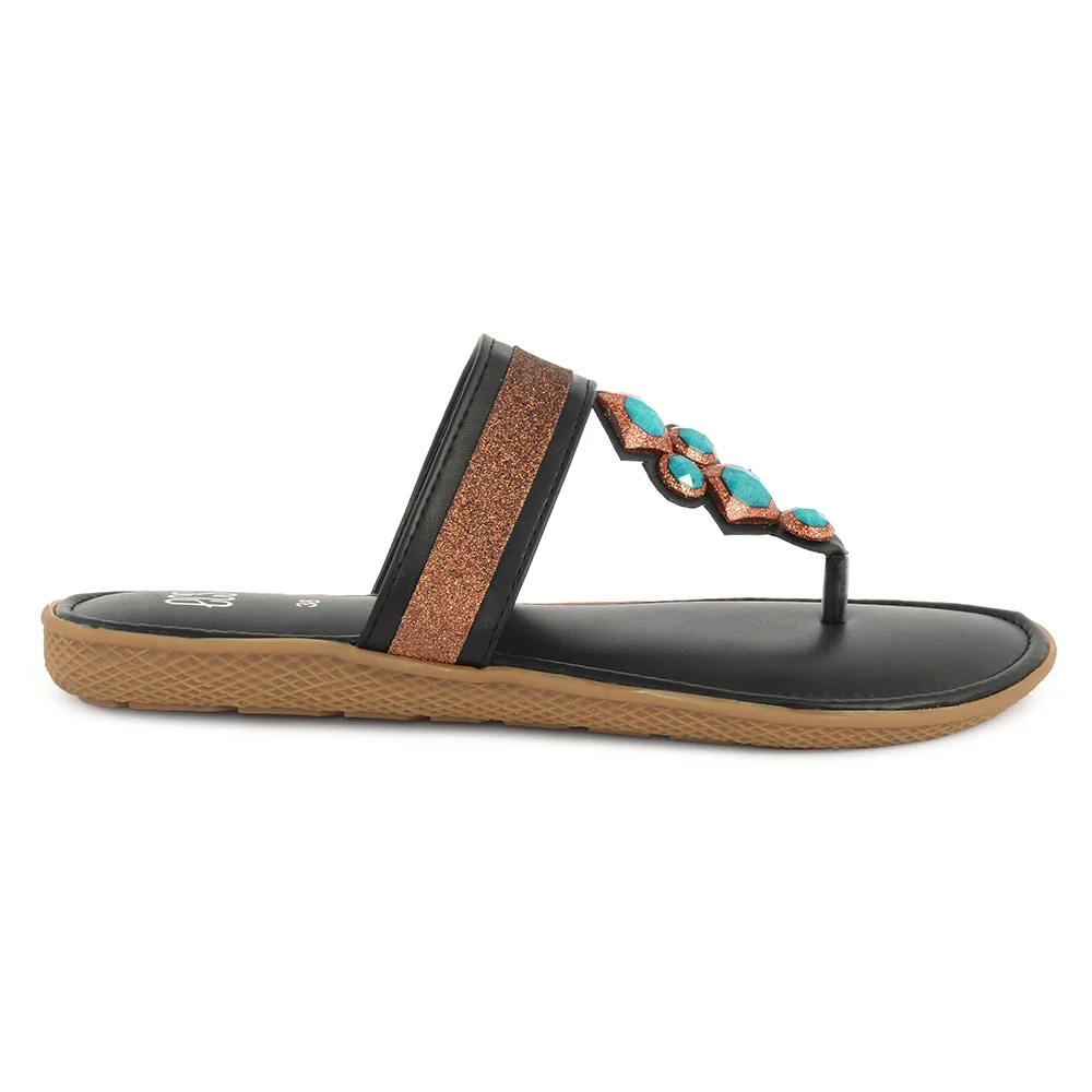 Matte Ornament Chappals - Image 2