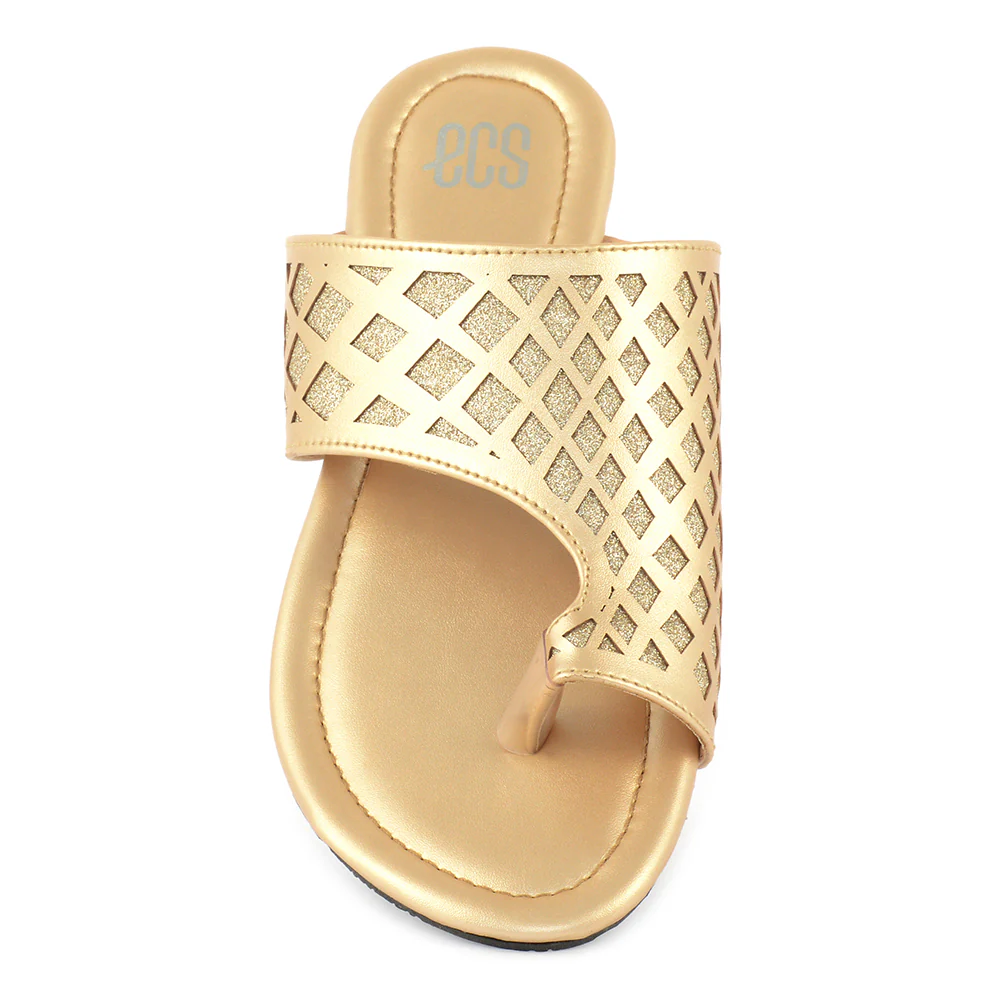 Matte Laser Chappals - Image 4