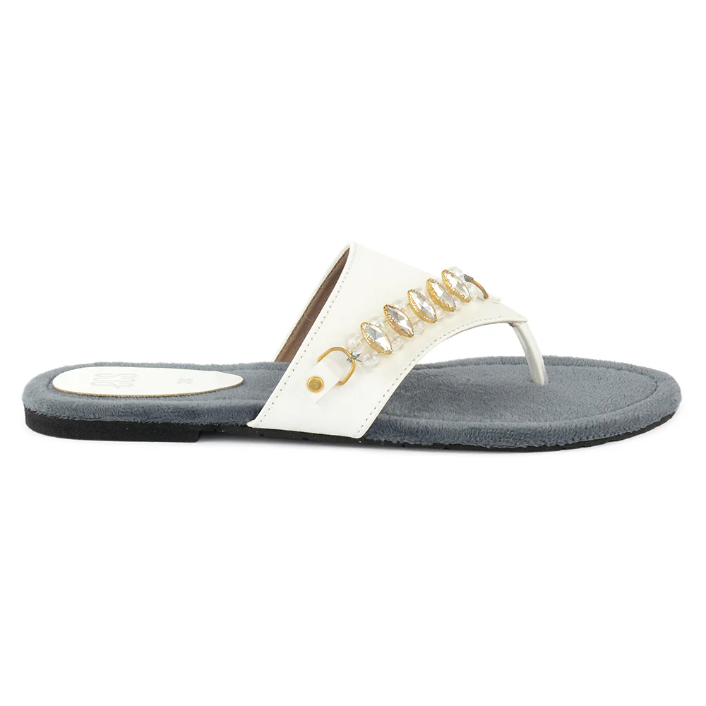 Matte Buckle Chappals - Image 2
