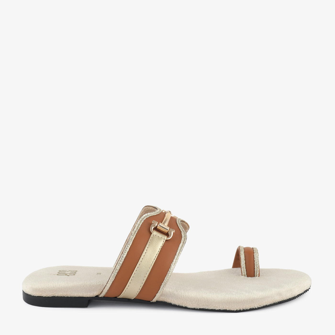 Golden Accent Chappal - Image 3
