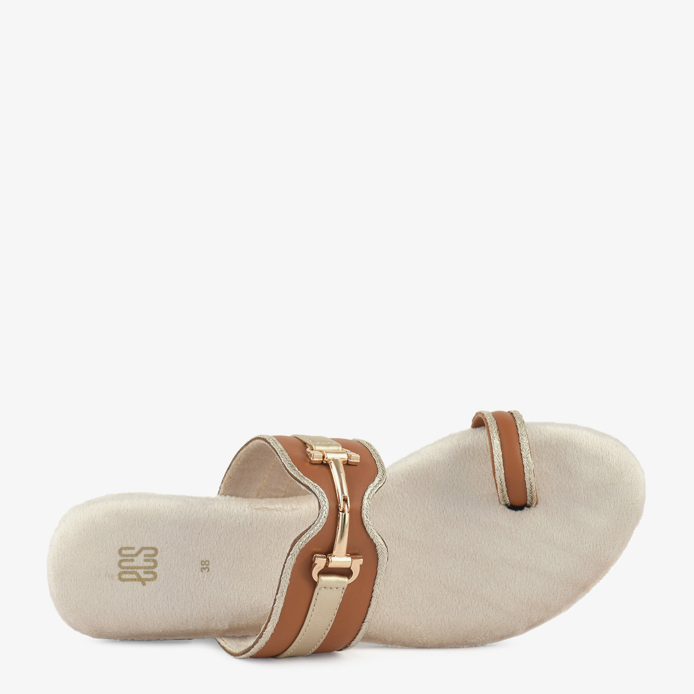 Golden Accent Chappal - Image 4
