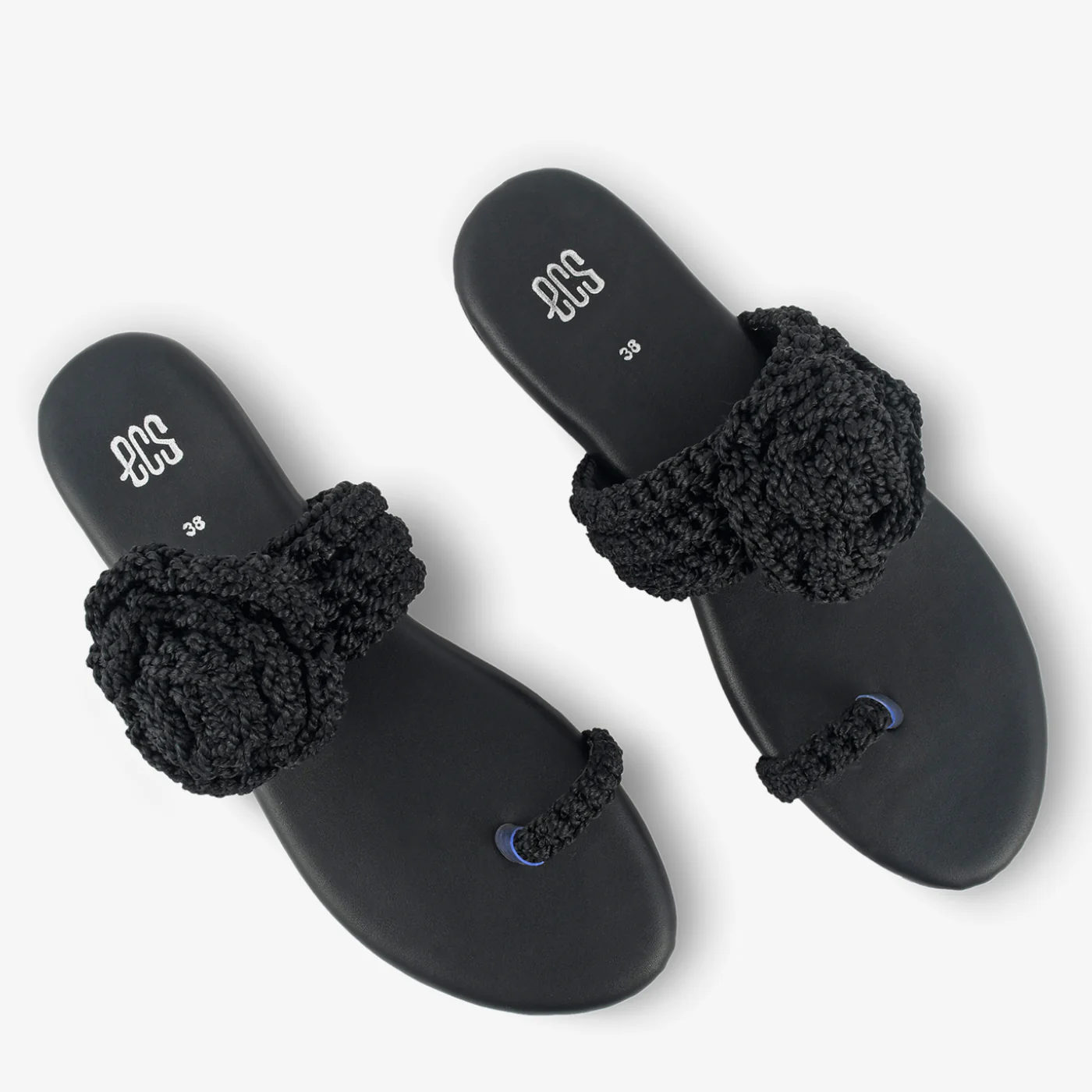 Woven Blossom Chappal - Image 2