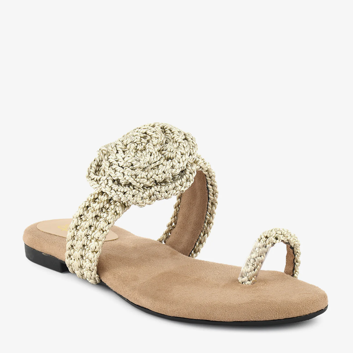 Woven Blossom Chappal - Image 6