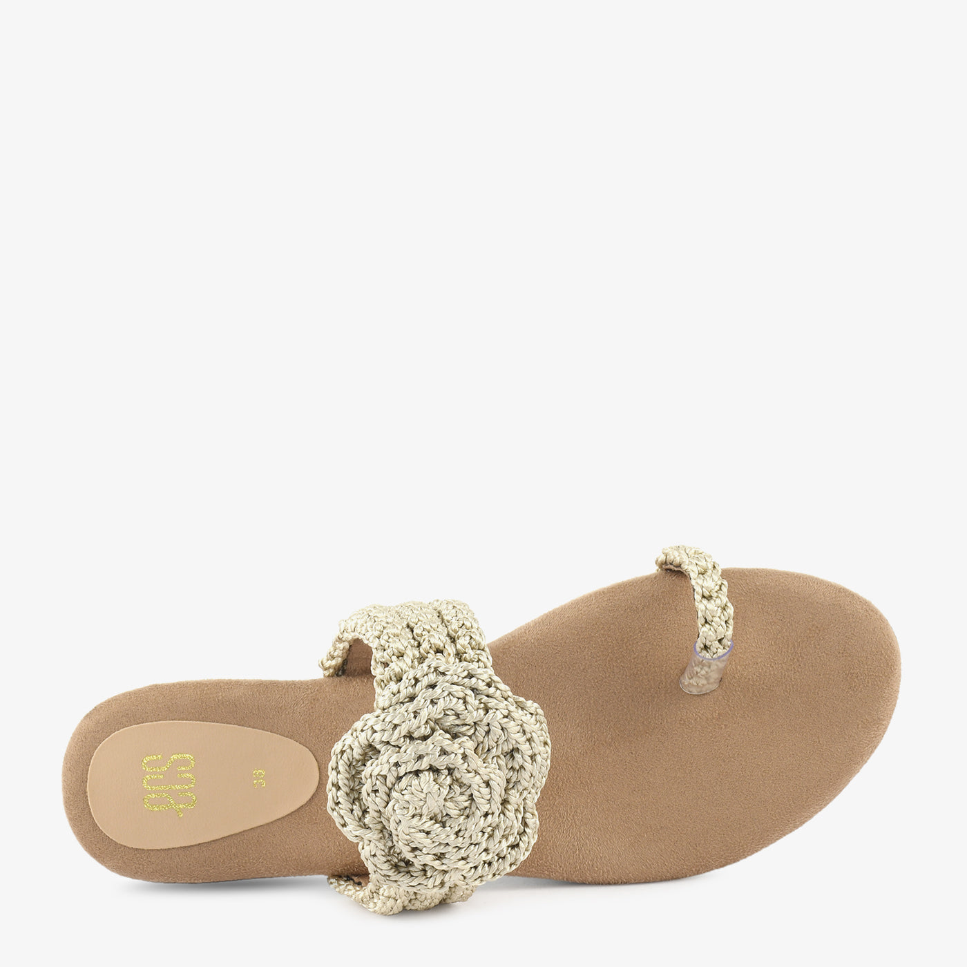 Woven Blossom Chappal - Image 9