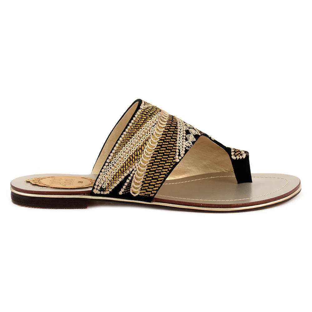 Embroidered Formal Chappals - Image 2