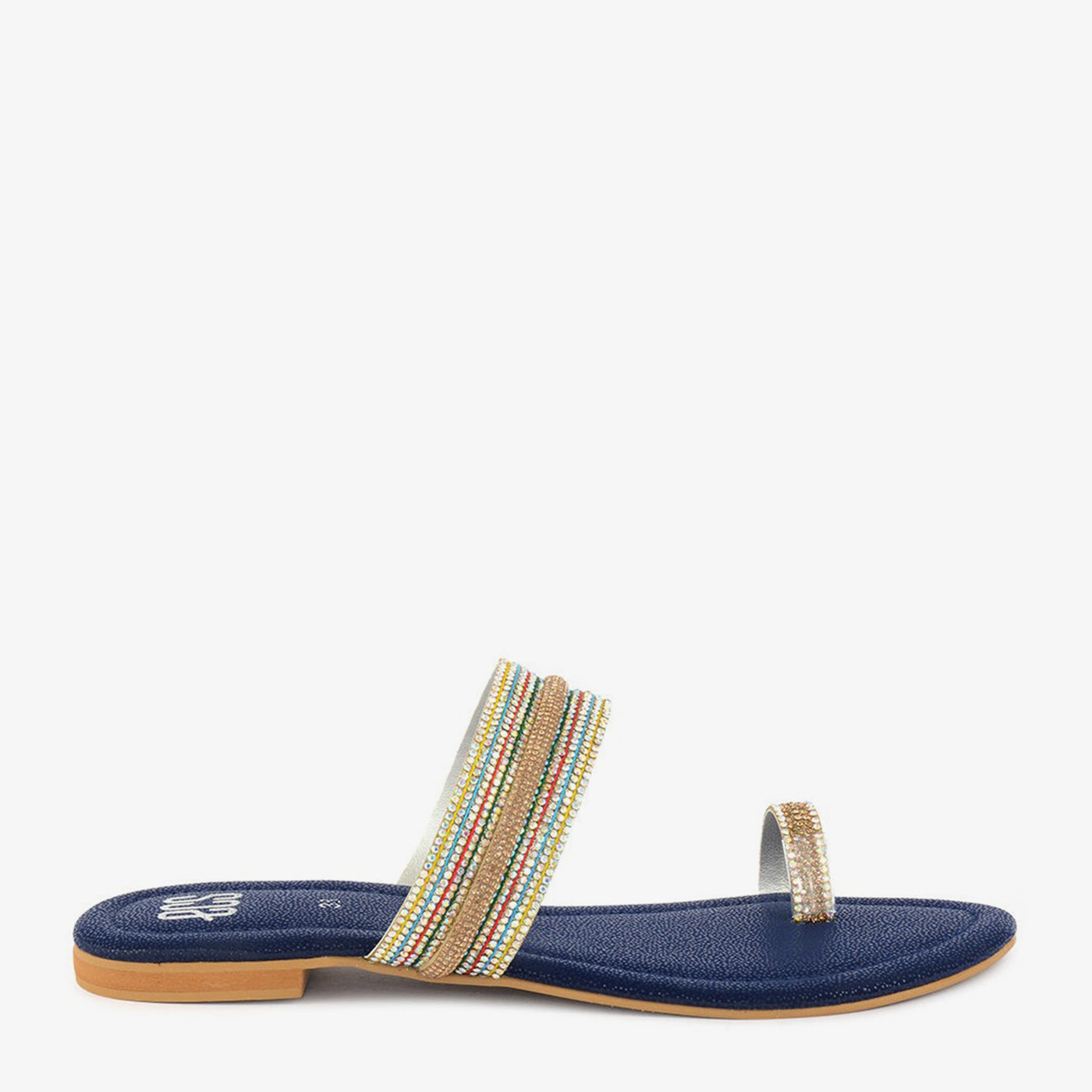 Striped Gem Chappal - Image 2
