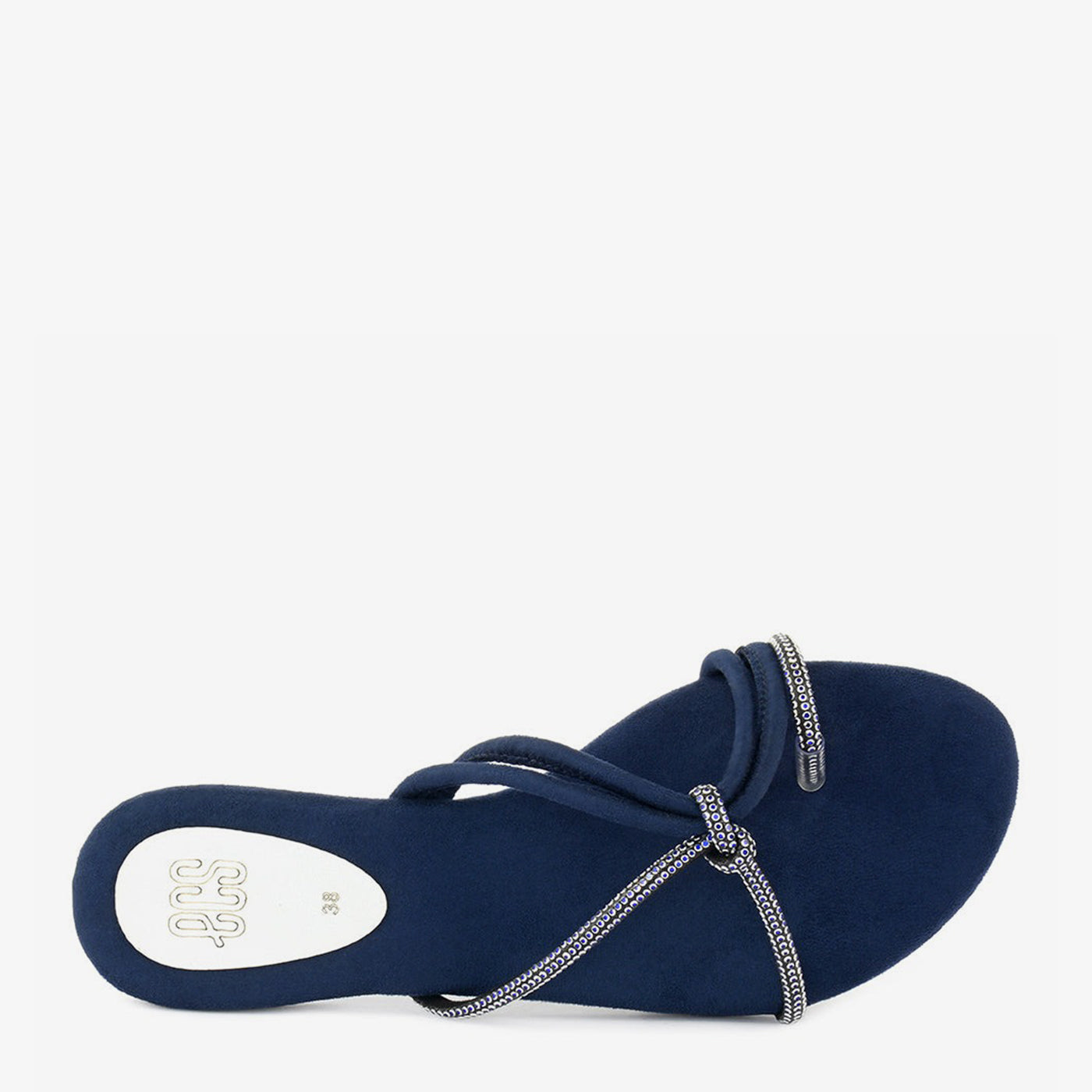Sparkle Knot Toe-Ring Chappal - Image 3
