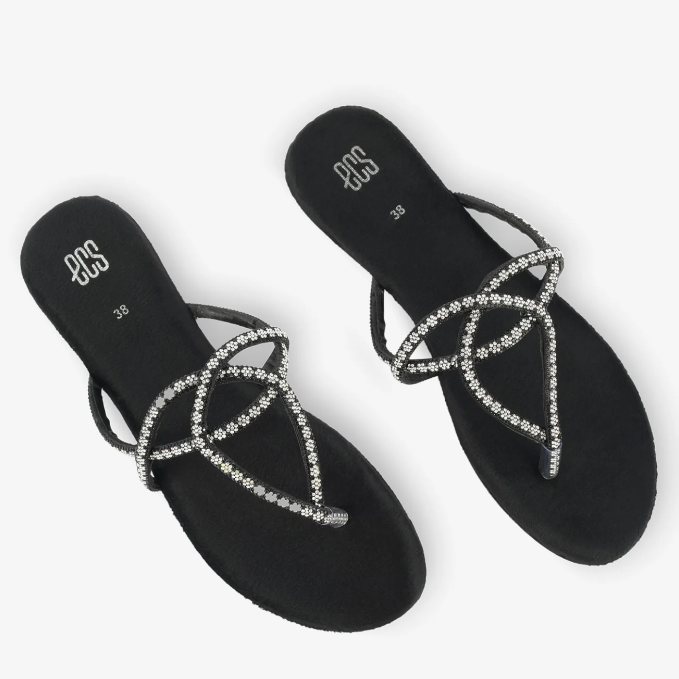 Delicate Sparkle Chappals - Image 2