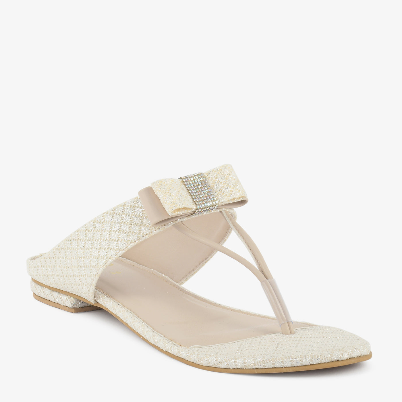 Ivory Blossom Chappals