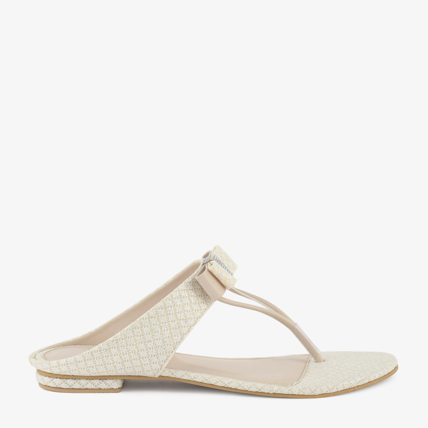 Ivory Blossom Chappals - Image 3