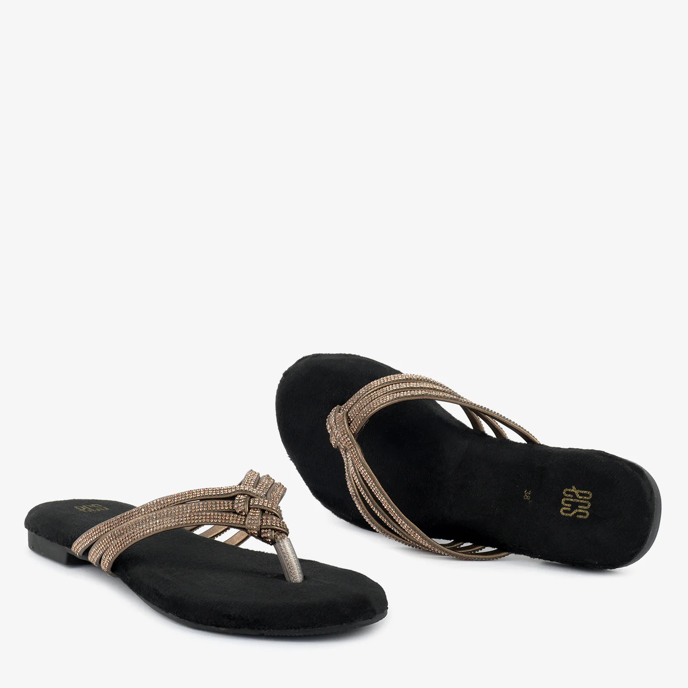 Shimmering Strap Chappal - Image 2