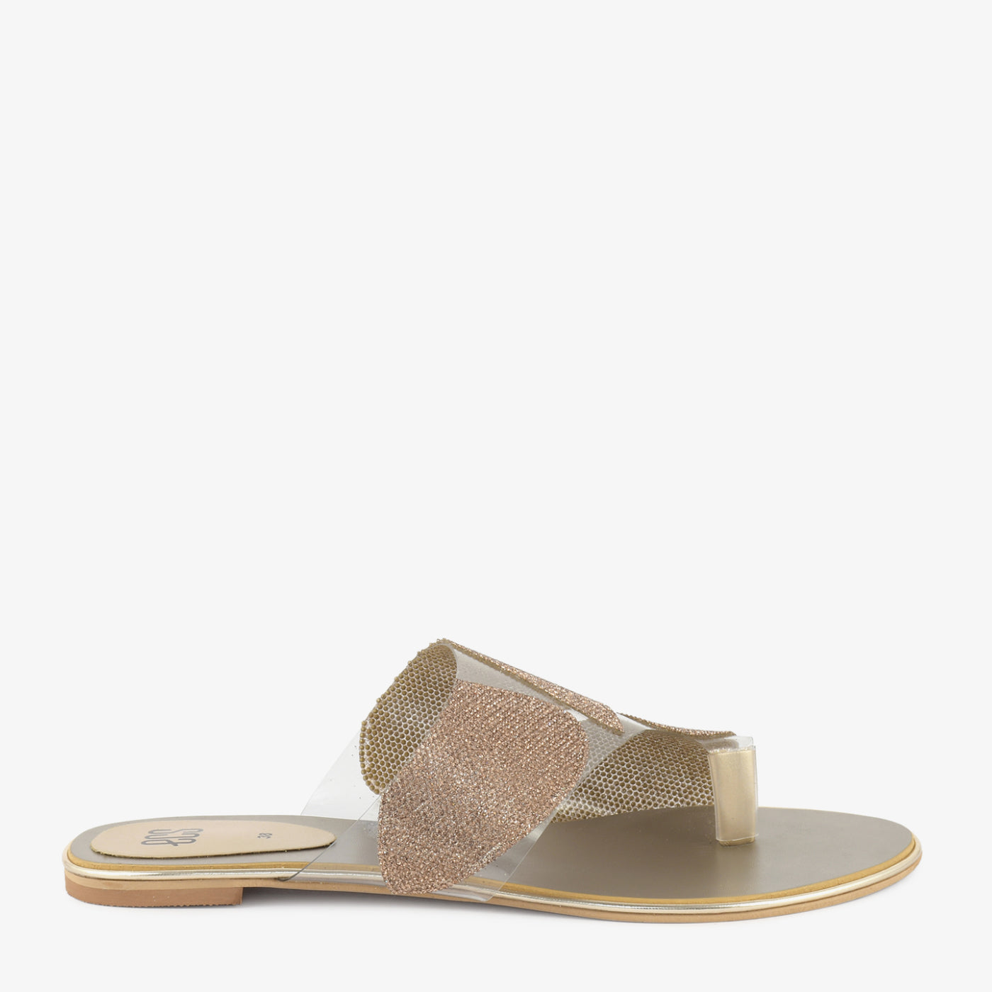 Glitter Clear Chappal - Image 3