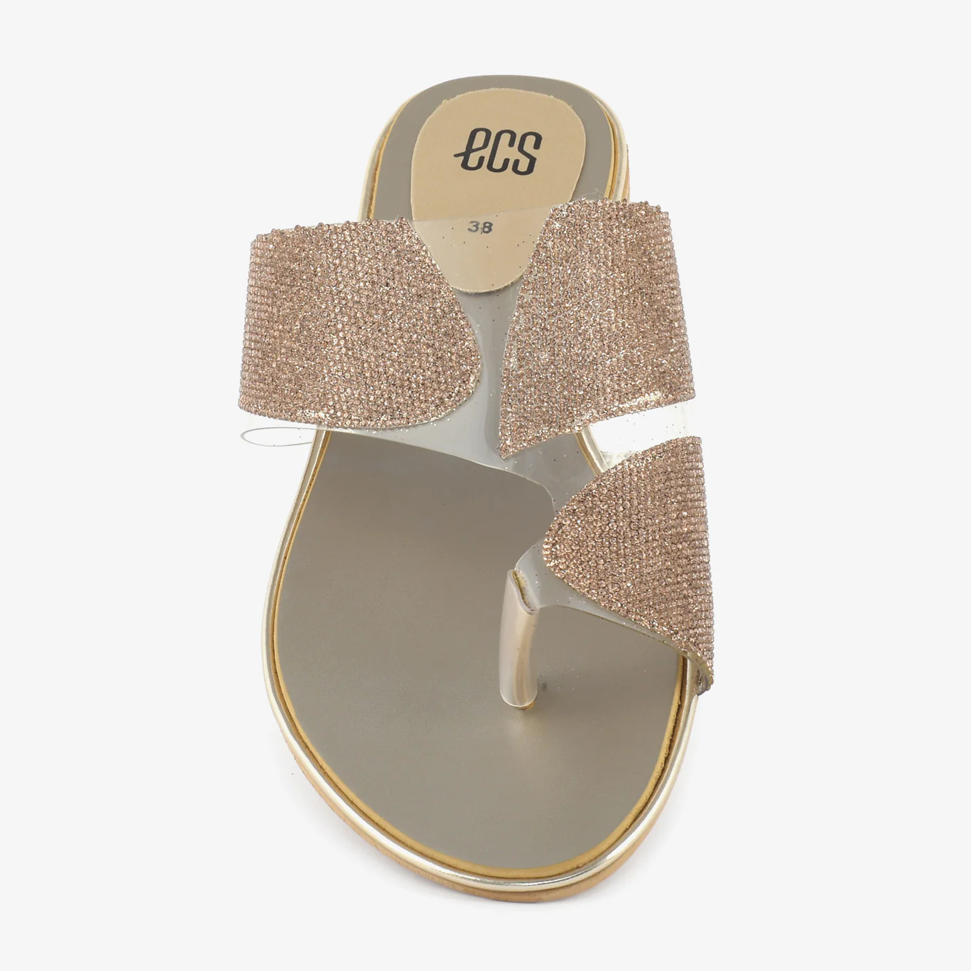 Glitter Clear Chappal - Image 5