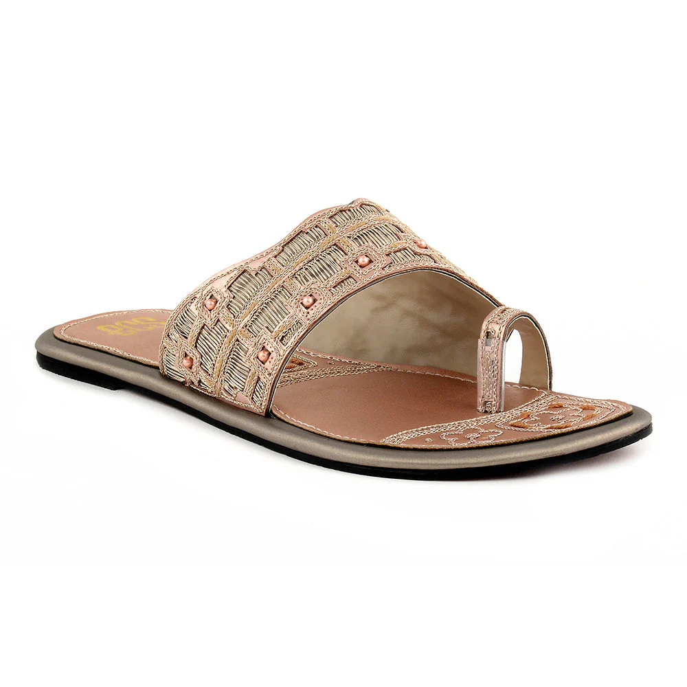 Embroidery Artwork Chappals