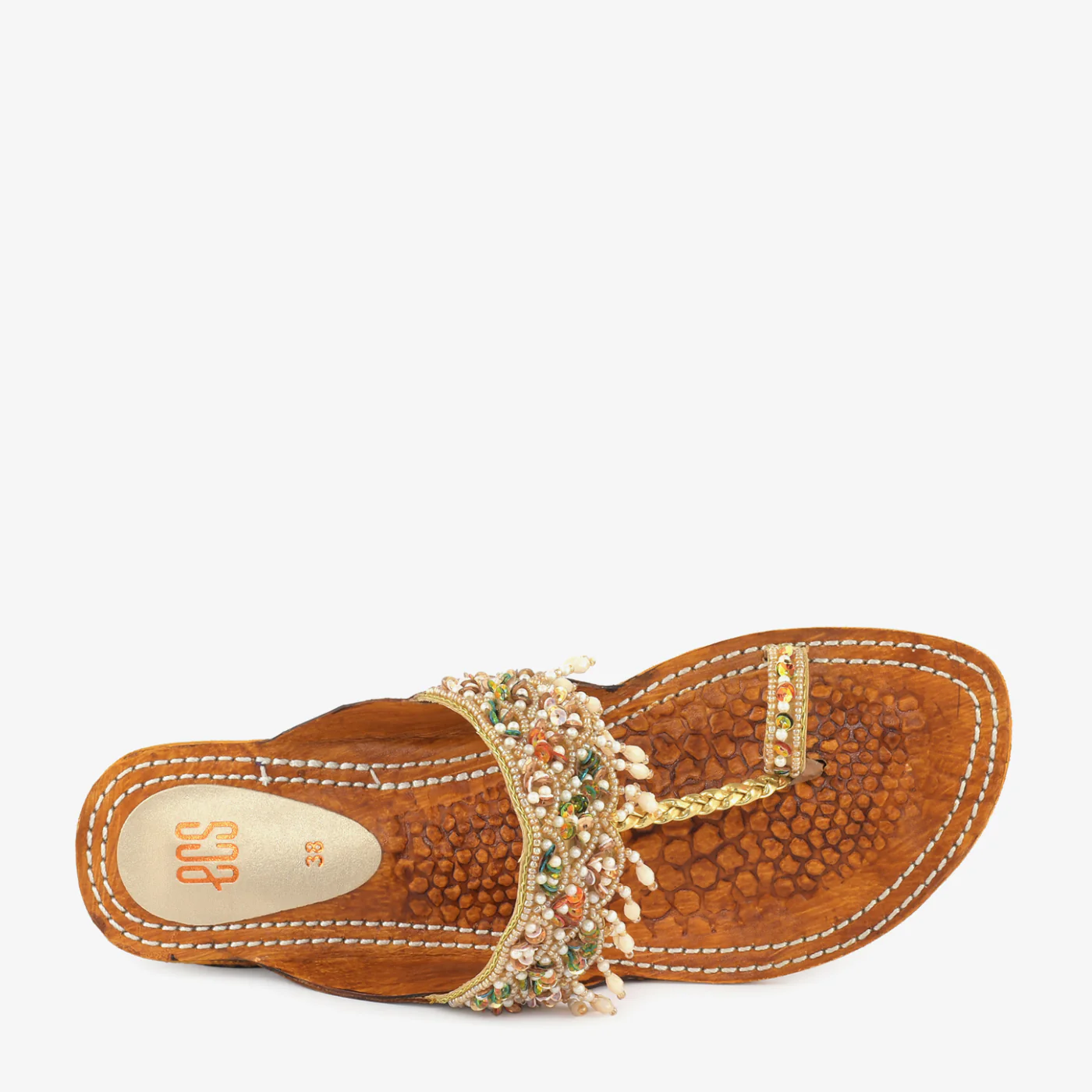 Nagma Embellished Chappals - Image 4