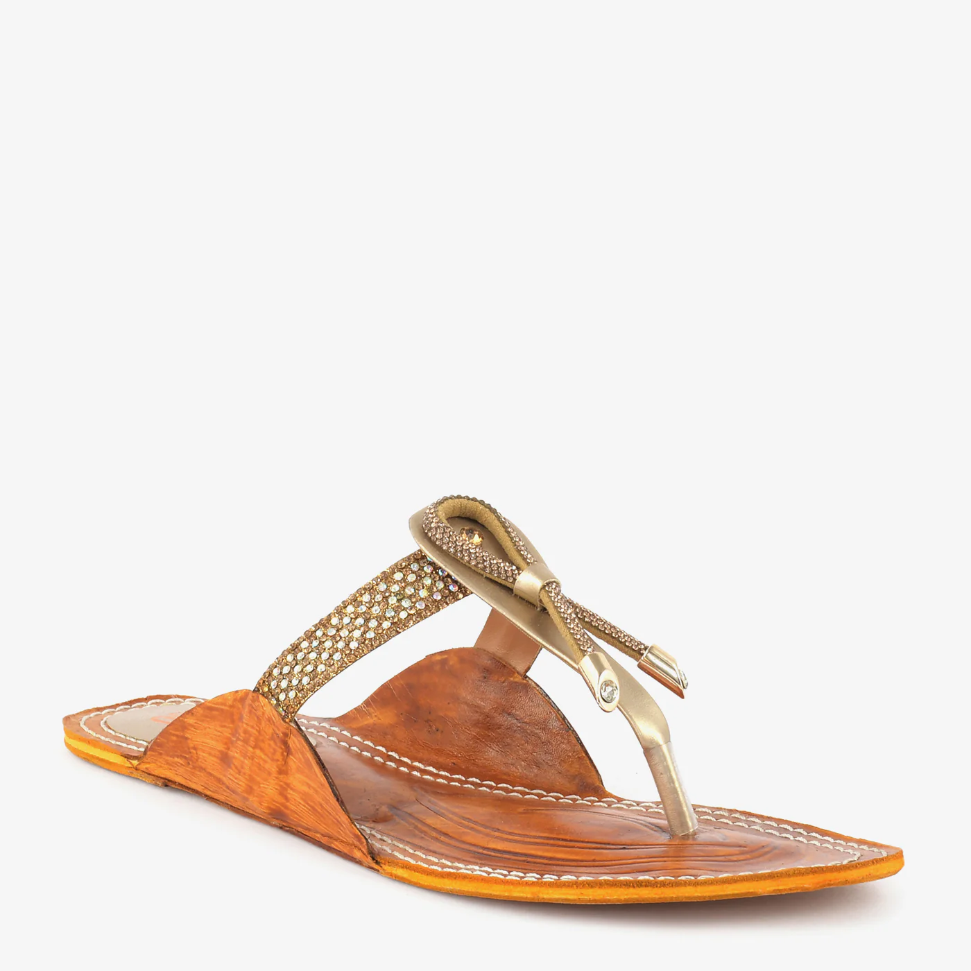 Embellished Bow Chappals