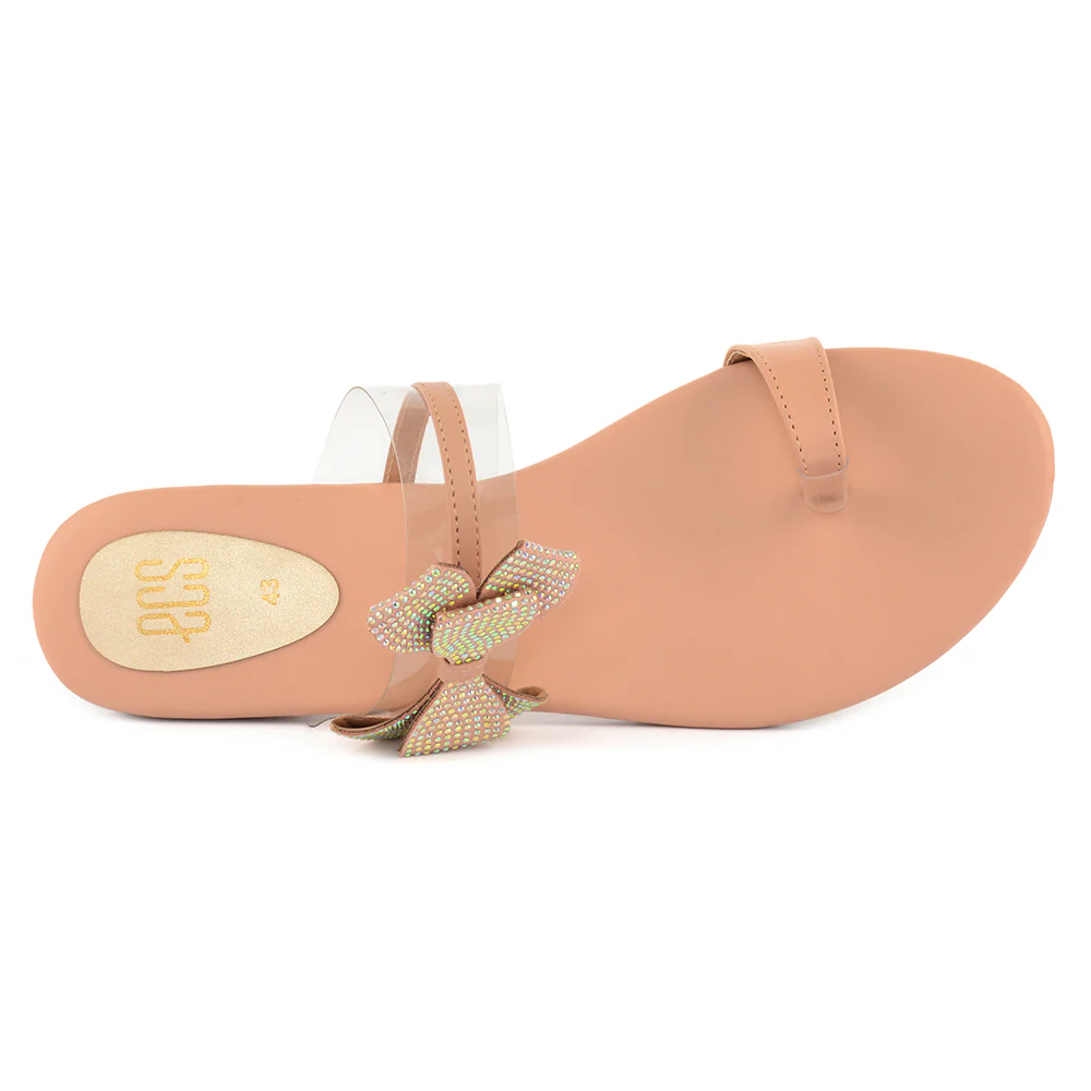 Bow Tie Matte Slipper - Image 3