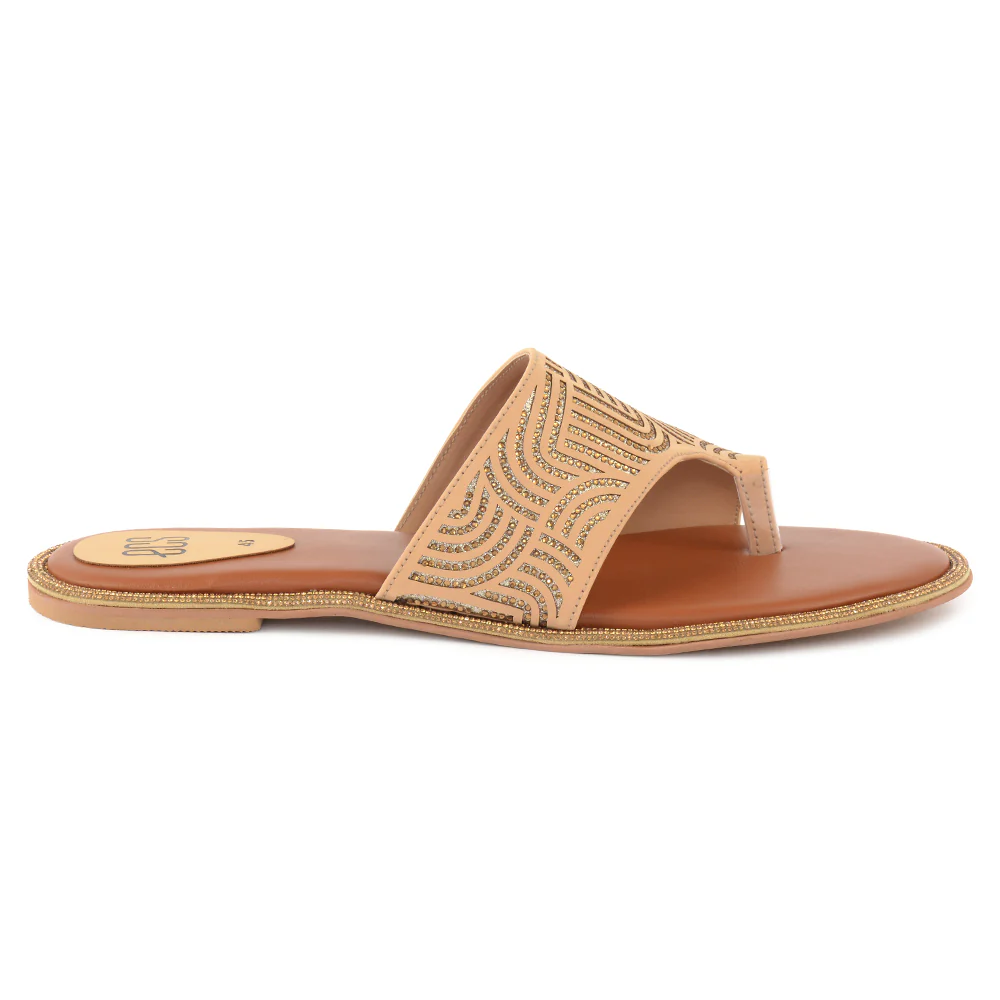 Geometric Cut Chappal - Image 2