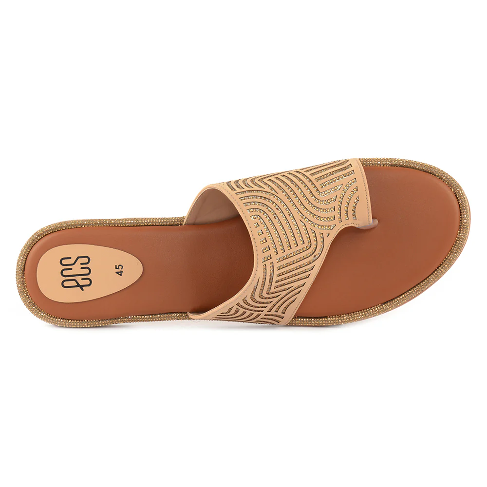 Geometric Cut Chappal - Image 3