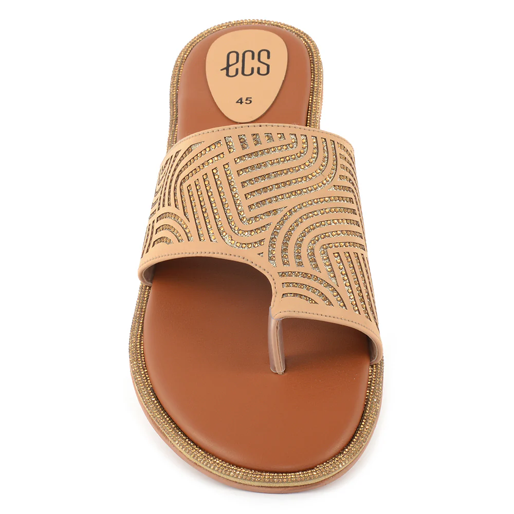 Geometric Cut Chappal - Image 4