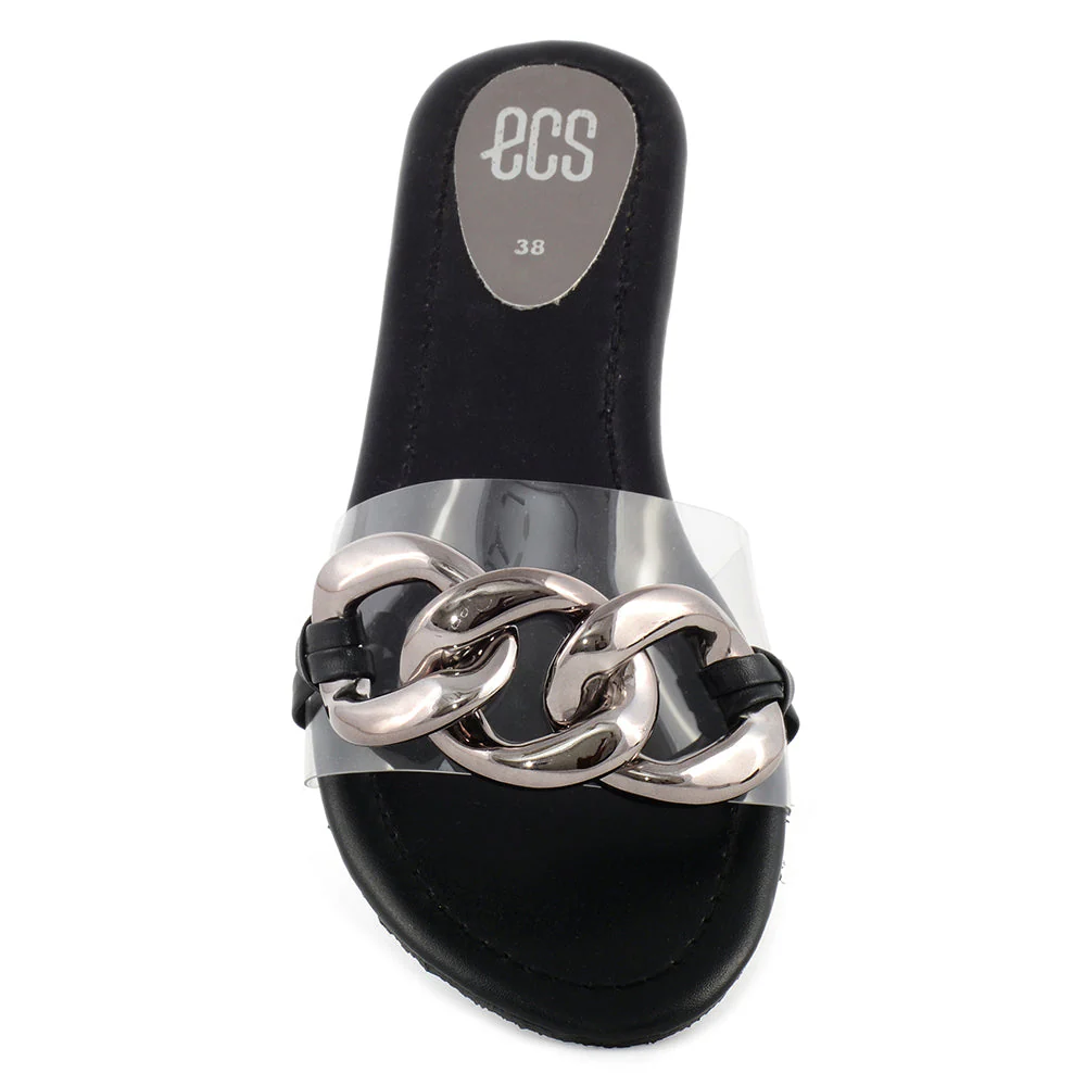Chain Buckle Women Slippers - Image 4