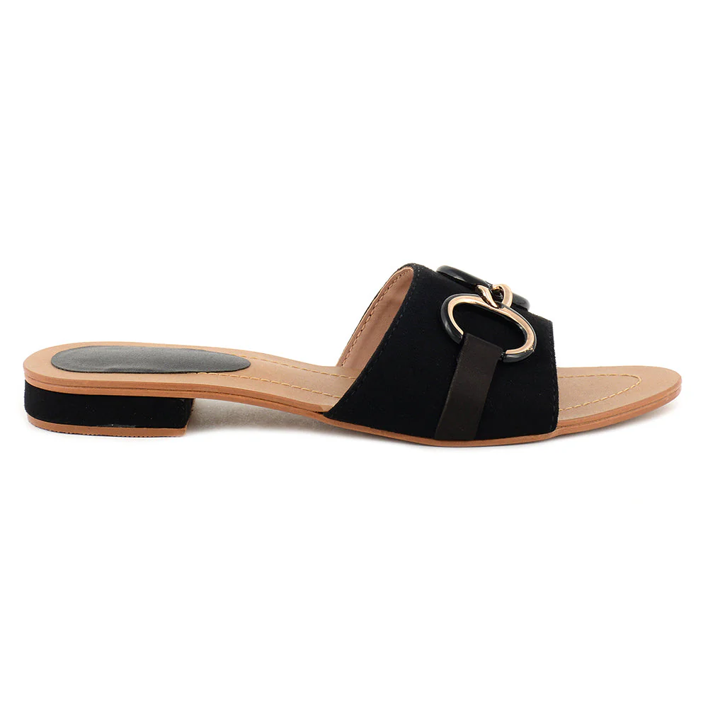 Bold Buckle Slippers - Image 2