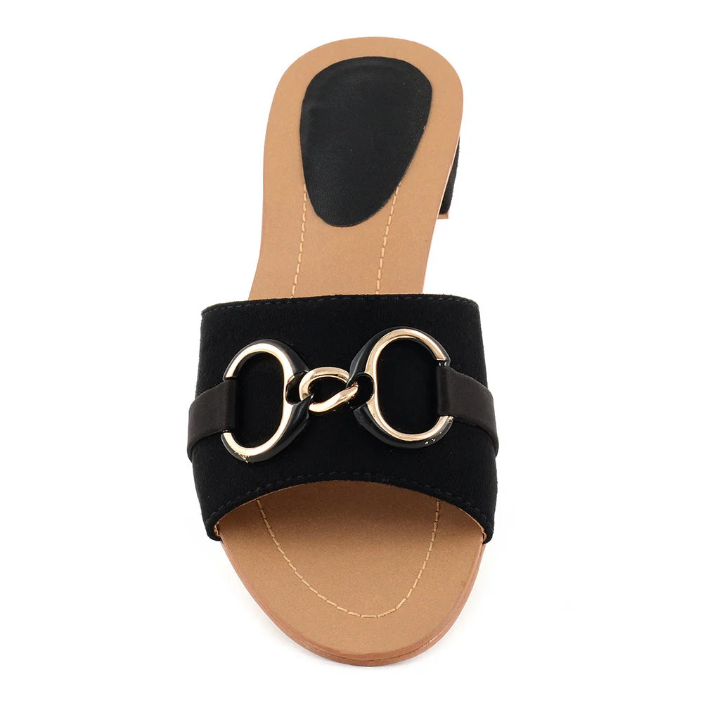Bold Buckle Slippers - Image 4