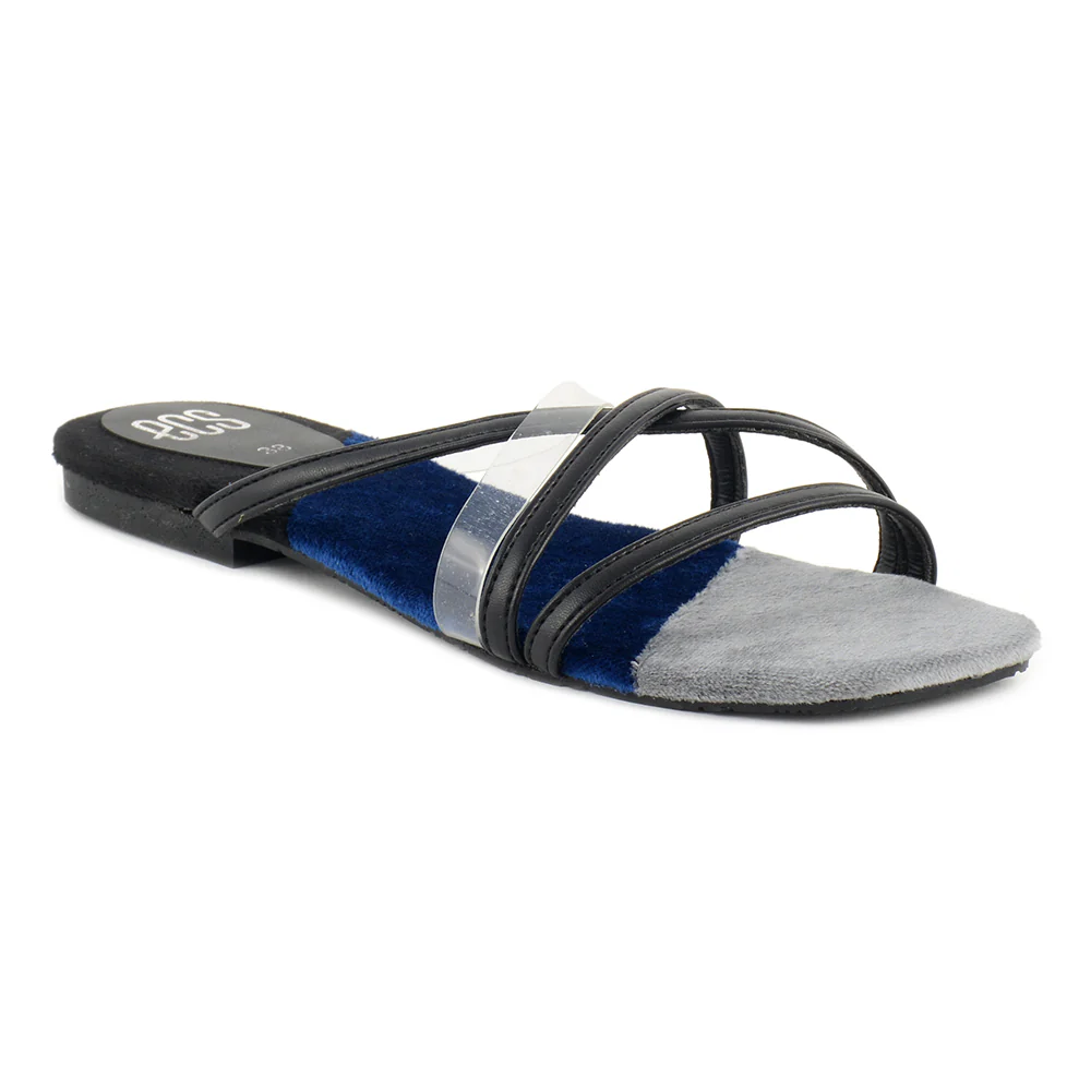Strappy Transparent Slippers