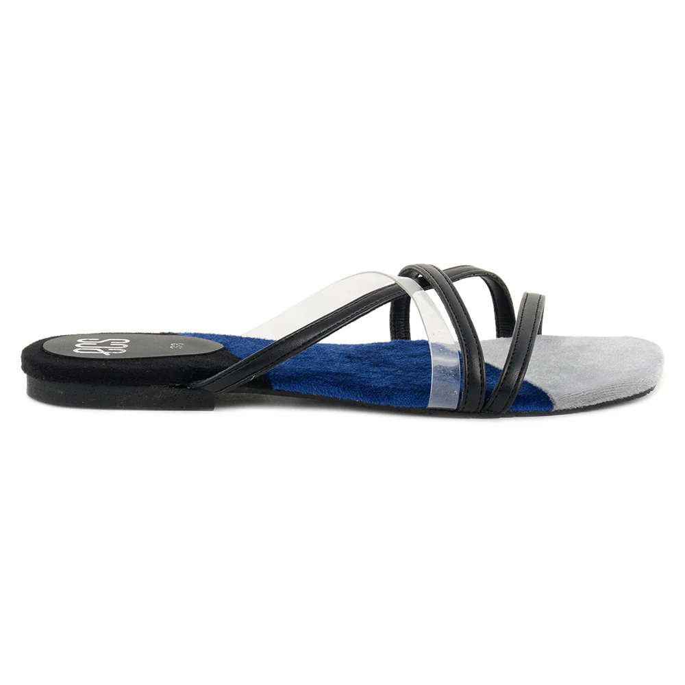 Strappy Transparent Slippers - Image 2