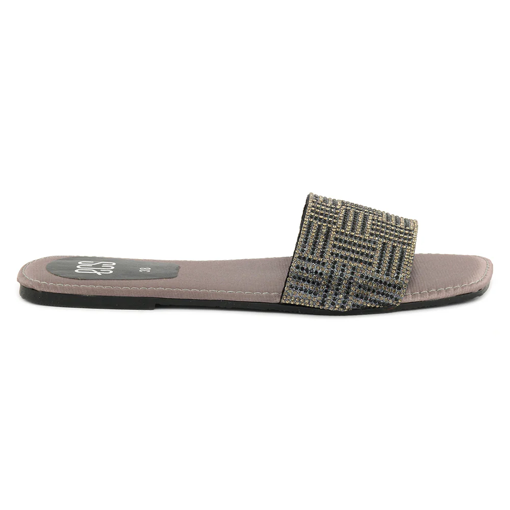 Diamante Glamour Slipper - Image 2