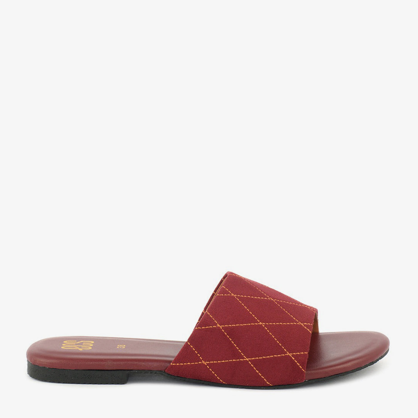 Navy Stitch Slides - Image 5