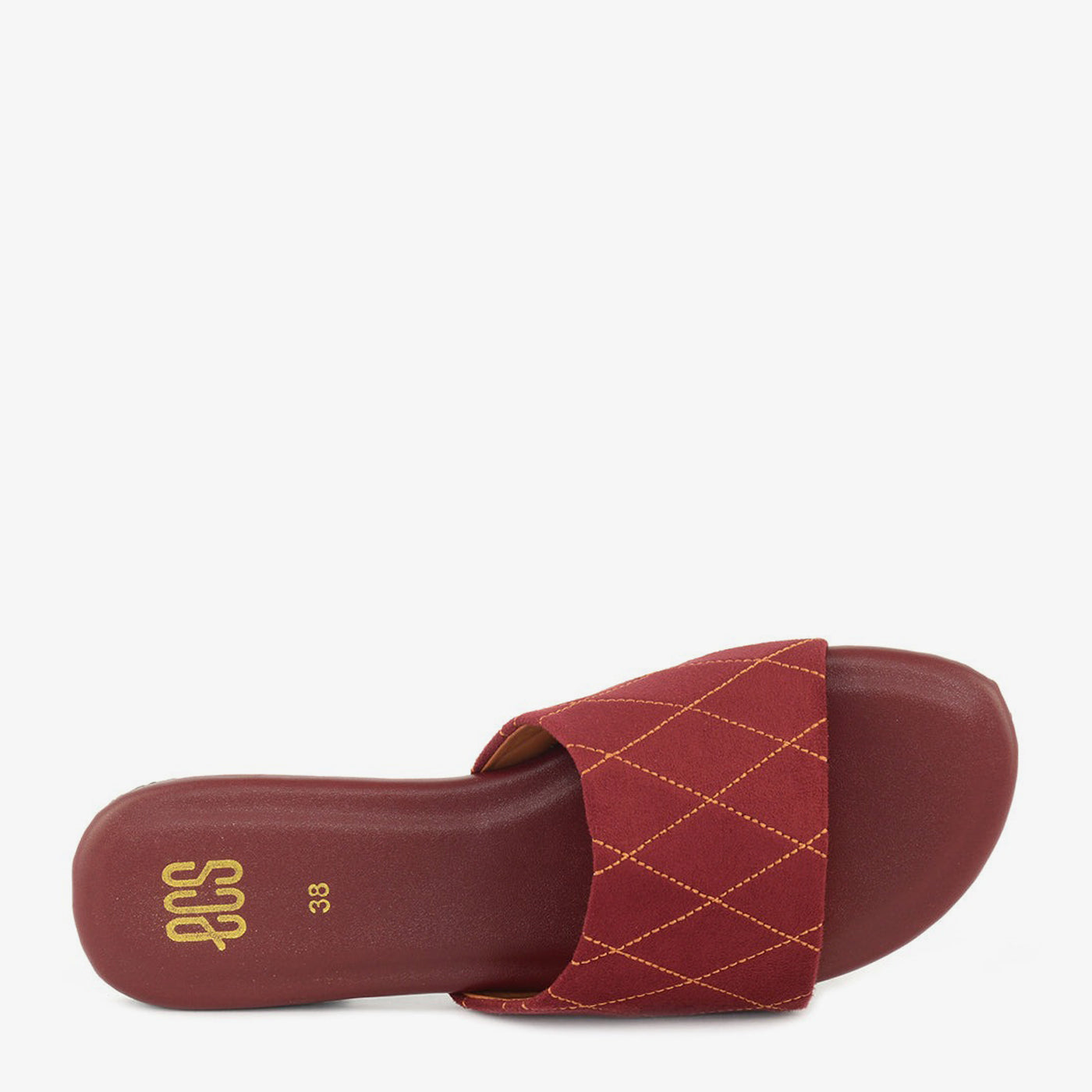 Navy Stitch Slides - Image 8