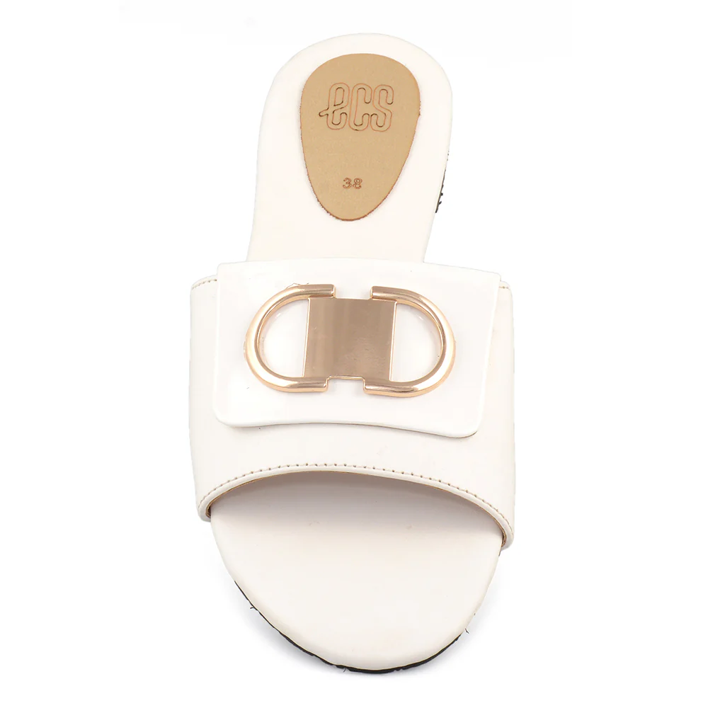 Buckle Detail Slipper - Image 4