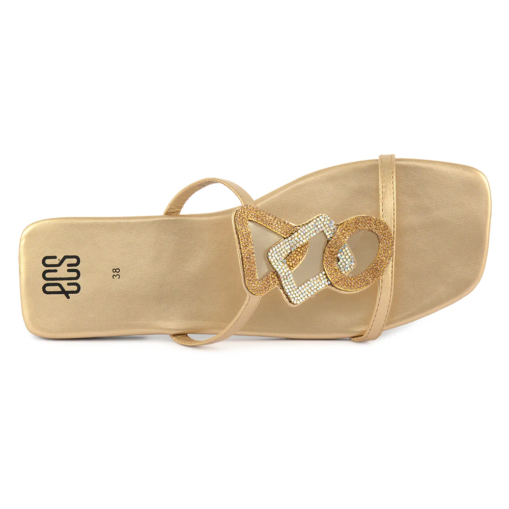 Glittery Embellished Slippers - Image 3
