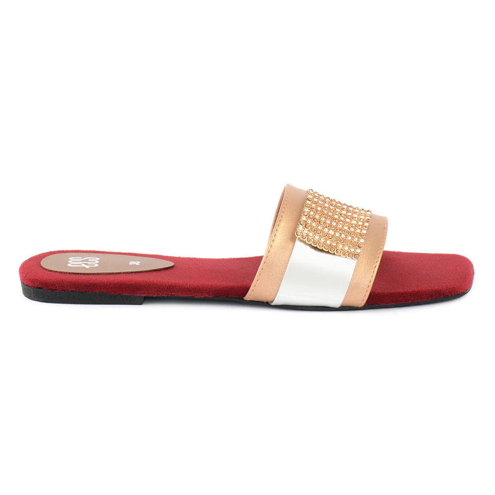 Shiny Buckle Slippers - Image 2