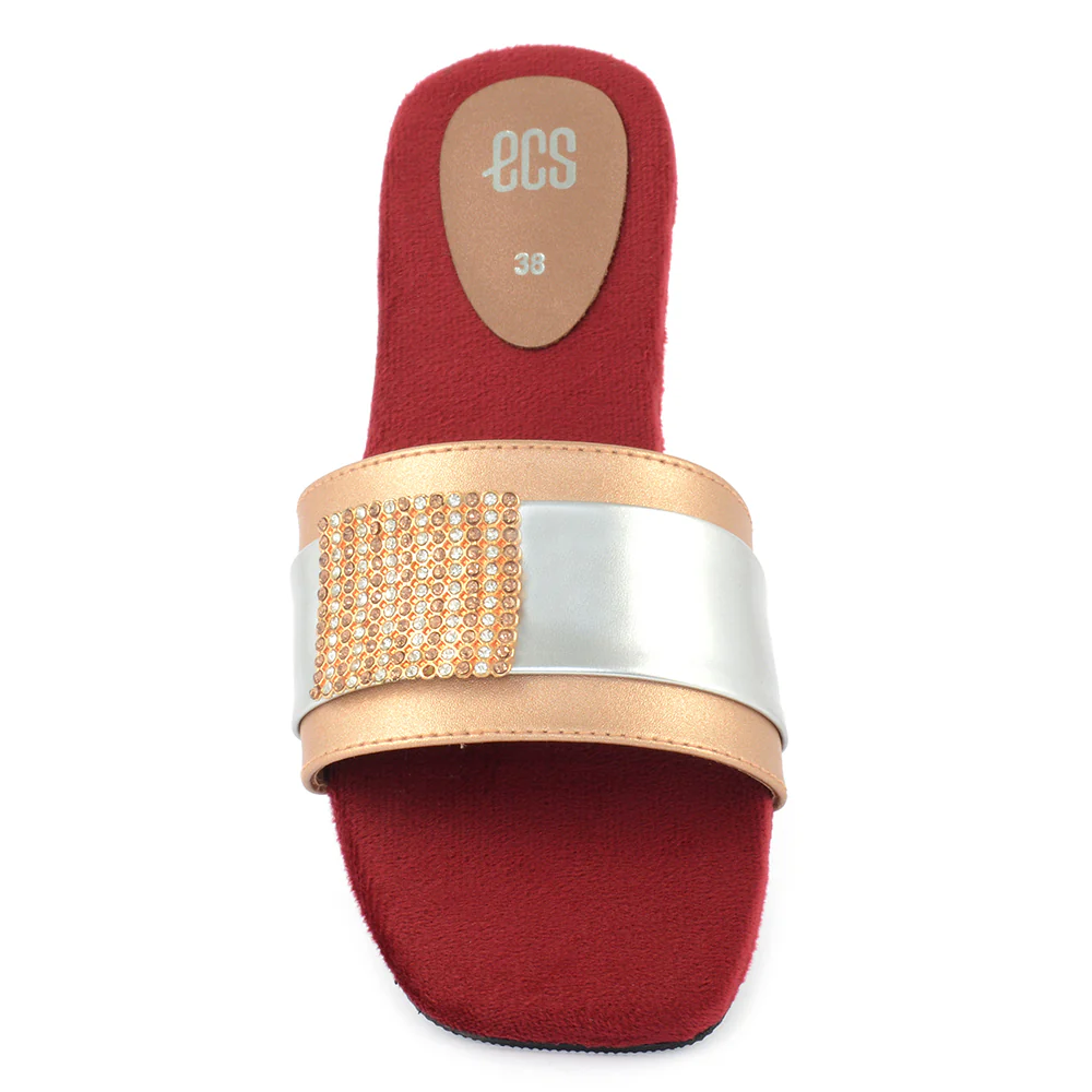 Shiny Buckle Slippers - Image 4