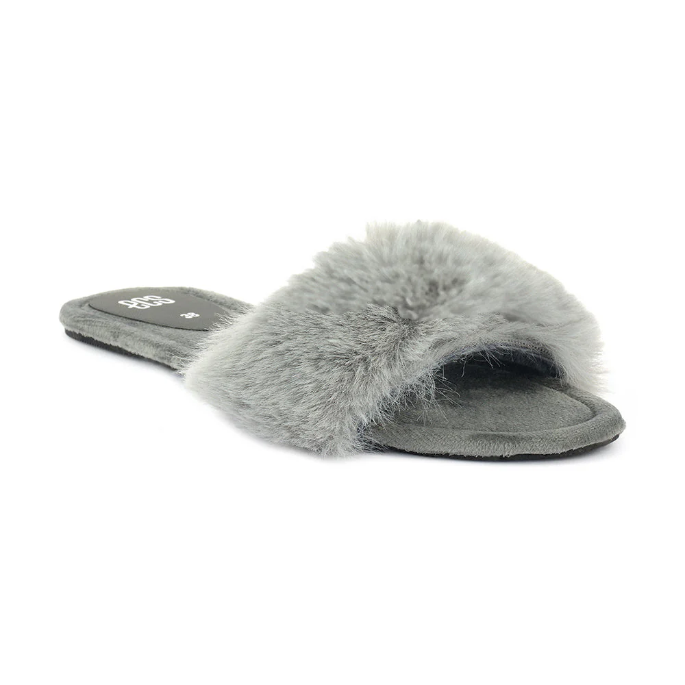 Fur Velvet Slippers - Image 5