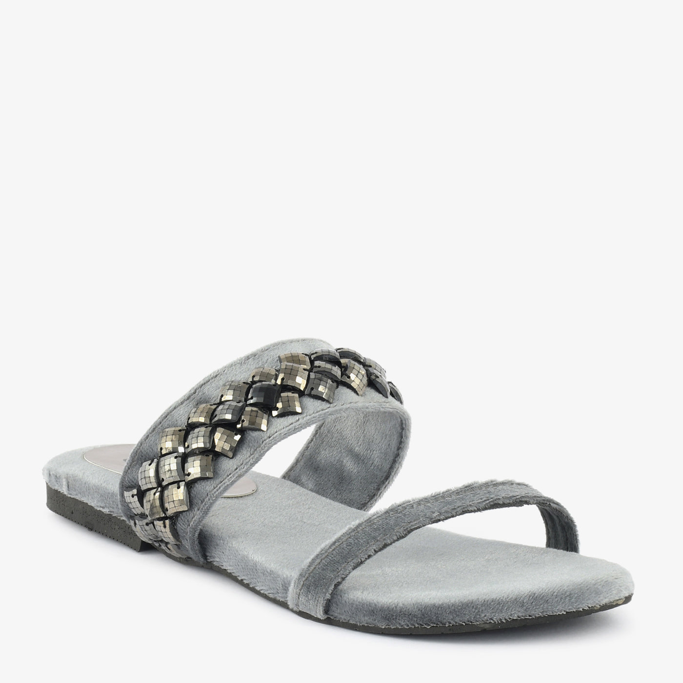 Facet Velvet Slides