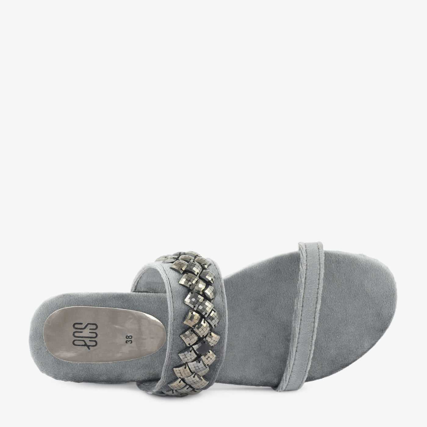 Facet Velvet Slides - Image 4