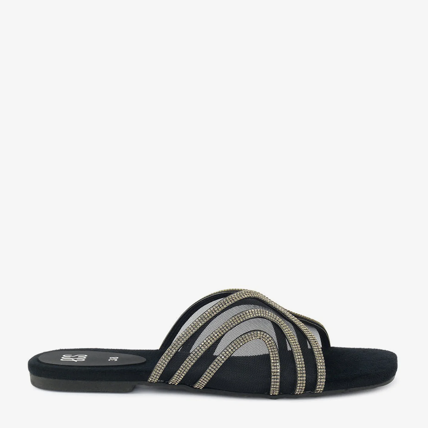 Air Mesh Square Slippers - Image 2
