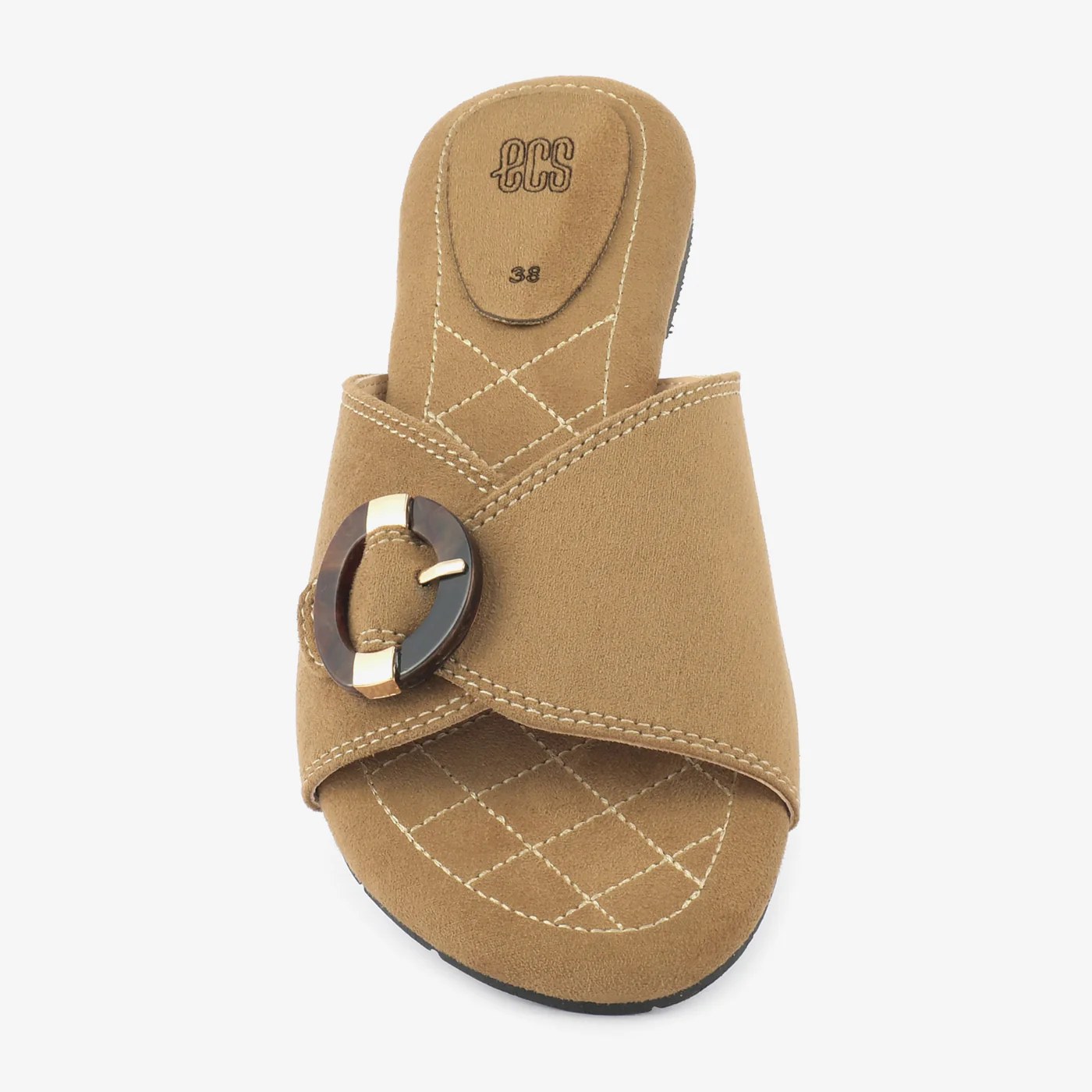 Sculpted Buckle Slides - Image 10