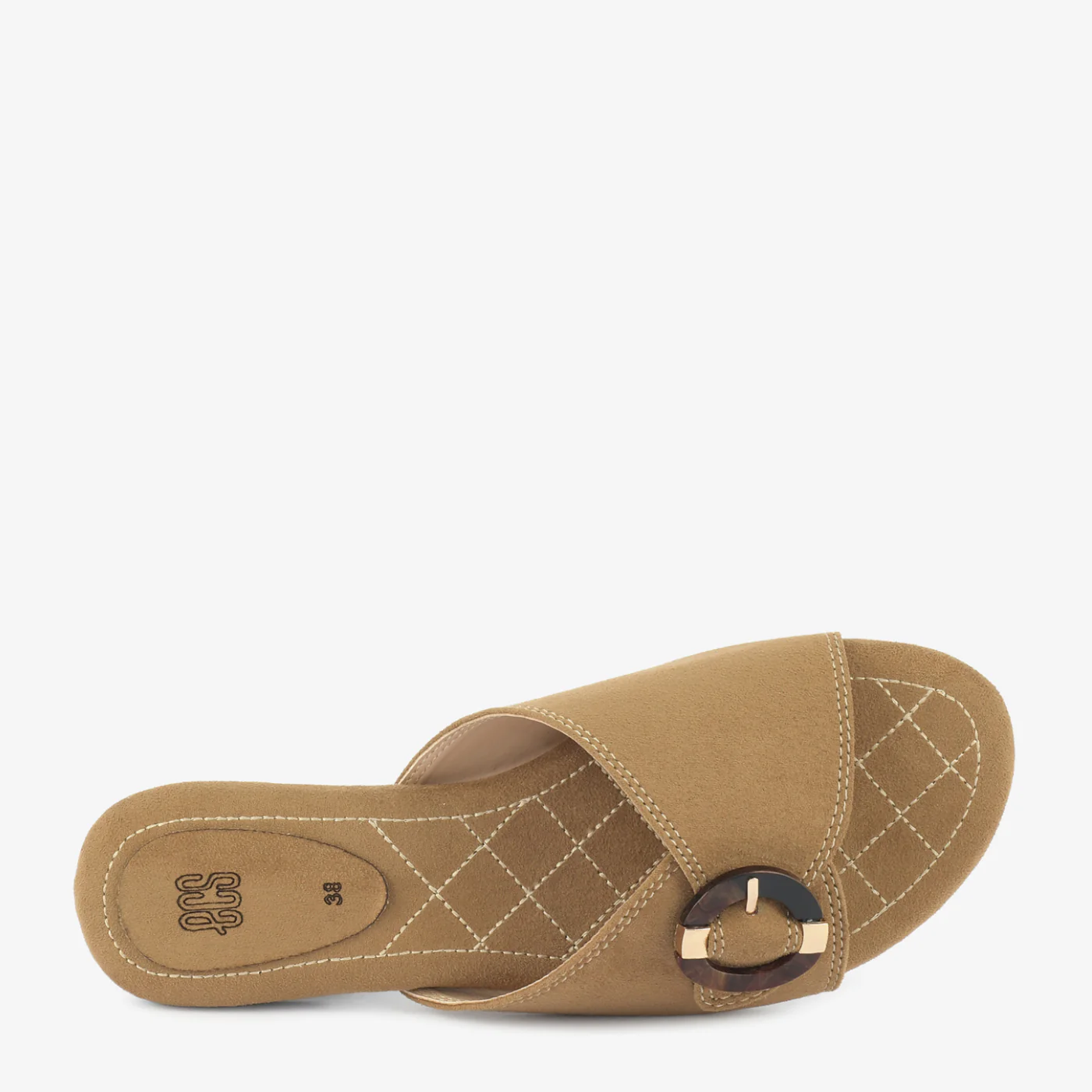 Sculpted Buckle Slides - Image 9