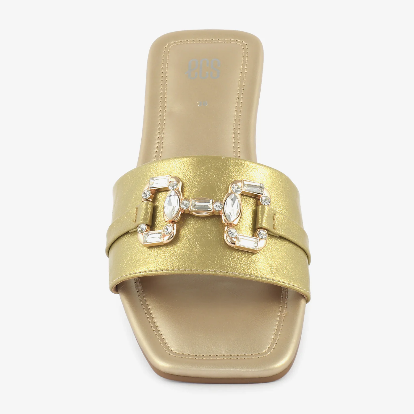 Gilded Gem Embellished Slides - Image 5