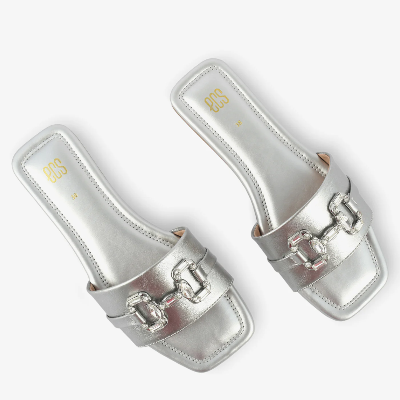 Gilded Gem Embellished Slides - Image 7